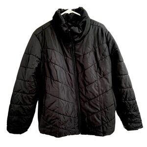 NWT NY&C Black Puffer Jacket Size XXL